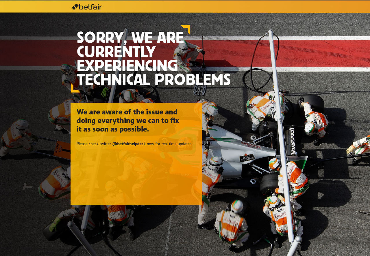 Sorry, we are currently experiencing technical problems