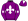 Purple White Fleur De Lys Diamond Sleeves & Cap
