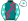 Teal Cerise Checked Quarters Turquoise Sleeves White Stars & Cap Turquoise Star