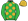 Green Gold Spots & Cap