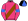 Pink Brown Sash Royal Blue Armbands & Quartered Cap