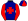Dk Blue Red Maltese Cross & Sleeves Quartered Cap