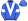 Royal Blue White Vee & Armbands Seams Cap