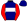 Navy Blue White Band Deep Red Sleeves