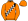 Orange Black & White Checked Sash