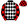 Black Ace Of Diamonds Card Red & Black Checked Sleeves & Cap Black Pom Pom
