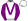 White Purple V & Sleeves White Cap Purple Pom Pom