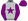 Silver Purple Star Sleeves & Cap