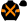 Black Orange Crossed Sashes & Armbands