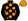 Black Orange Spots & Cap