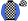 Black & White Checks Royal Blue Sleeves Black & White Checked Cap