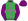 Bottle Green Grey Cross Purple Sleeves & Cap
