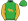 Bottle Green Gold Rampant Lion Crest Gold Sleeves