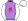 Lavender Red Rose White Sleeves & Cap