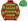 Red & Green Hoops Green Cap