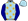 Light Blue Gold Stars Dark Blue Sleeves