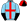 Sky Blue Red Cross Black Halved Sleeves Quartered Cap