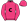 Pink Black C Pink Cap