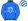 Blue White Embrook Thoroughbreds Logo & Cap Blue Stripes