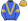 Royal Blue Gold V Chevron Armbands & Cap