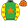 Green Orange Star Yellow Sleeves Orange Spots & Cap Purple Stars