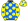 Blue Yellow Spots Yellow Sleeves Blue Spots Yellow Cap With Blue Spots