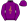 Purple With Gold Treble Clef