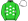 Lime Green White Shamrocks & Cap