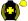 Black Yellow Maltese Cross Striped Sleeves Yellow Cap