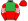 Bottle Green Deep Red Halves White Vees Sleeves Deep Red Disc Cap White Pom Pom