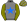 Grey Blue Star Of David Olive Green Sleeves Olive Green & Grey Striped Cap