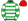 Green & White Hoops Red Cap