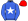 Royal Blue White Star Red Cap