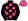 Black Pink Spots Pink Cap