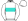 White Turquoise Band