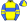 Yellow Royal Blue Band & Sleeves Yellow Double Armbands Quartered Cap