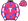 Pink White Letter T Blue Stars Pink Sleeves White Stripe Blue Stars Pink Cap Blue Stars
