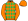 Orange Green Diamonds