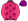 Cerise Purple Stars Pink Sleeves & Purple Cap