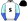 White Black S Royal & Pale Blue Halved Sleeves Black Cap