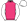 Pink & Navy Blue Diagonal Stripes White Sleeves & Cap Pink Pom Pom