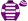 Purple White Hoops Armbands & Hooped Cap