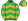 Green & Gold Chevrons Quartered Cap
