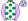 White Emerald Green Spots Mauve Sleeves & Cap Emerald Green Spots