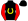 Black Yellow Horseshoe Red Sleeves