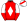 Red White Diamond Halved Sleeves White Cap Red Stripe & Pom Pom