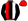 Red White & Black Vertical Thirds Black Sleeves Red Cap