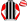 White Black Stripes Red Diablo Sleeves Red & White Diamonds Cap