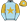 Light Blue Gold Star Halved Sleeves Gold Cap Light Blue Star