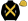 Black Gold Crossed Sashes Gold Cap